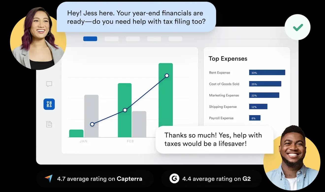 Accurate tax-ready books done quick