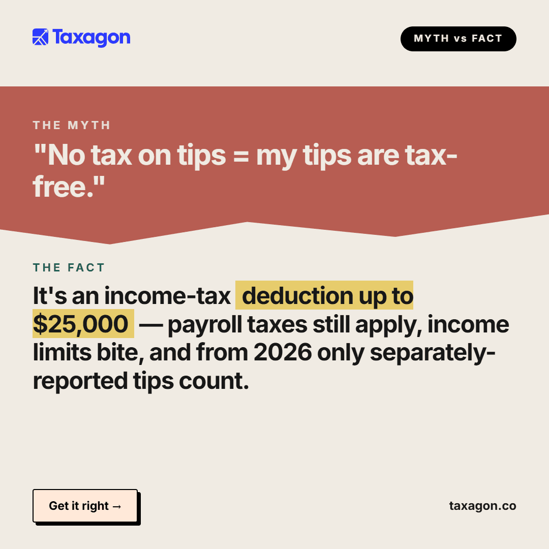 Tax myth vs fact